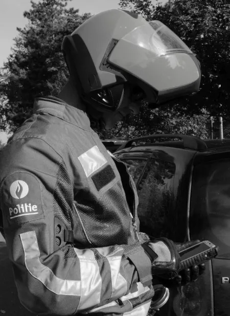 verkeer zwart wit 