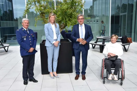 Werkbezoek Minister en Gouverneur