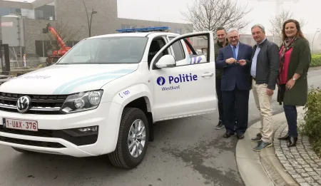 Overhandiging sleutels Amarok 2