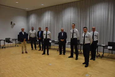 Groepsfoto politieraad 28 september 2020