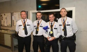 De ploeg van de Politiezone Westkust