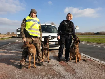 PZ Westkust Gendarmerie Nacional hondengeleiders