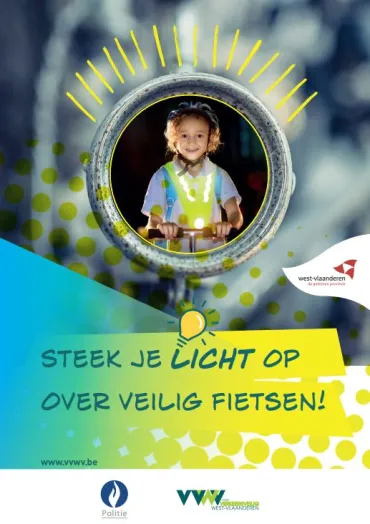 Steek je licht op over veilig fietsen 