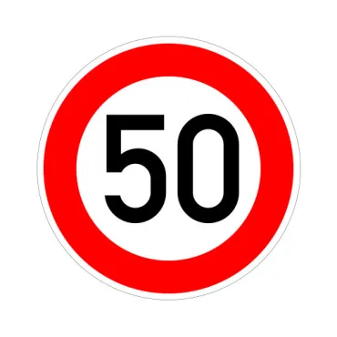 50 km per uur 