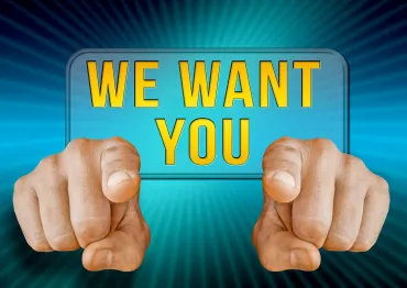we want you 