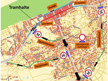 werken tram odk-bad