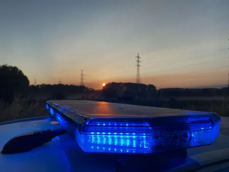 Politie zwaailicht
