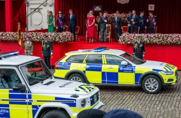 Onze passage tijdens het nationaal défilé op 21 juli 2025