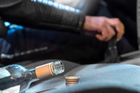 dronken in het verkeer