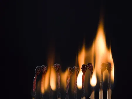 vuur stockfoto