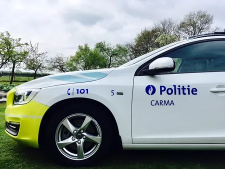politieauto volvo V60