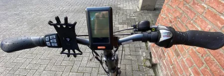 Uitvergroting stuur met computer