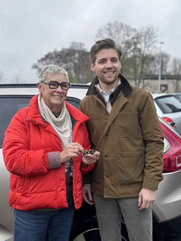 Overhandiging BOB-sleutel met burgemeester