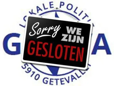 Kantoren zijn gesloten