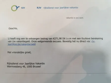 Oplichtingsmail