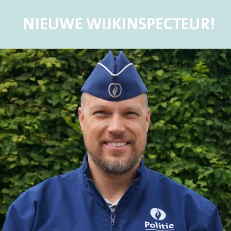 Wijkinspecteur Bart Bousery