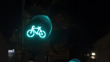 Green traffic light