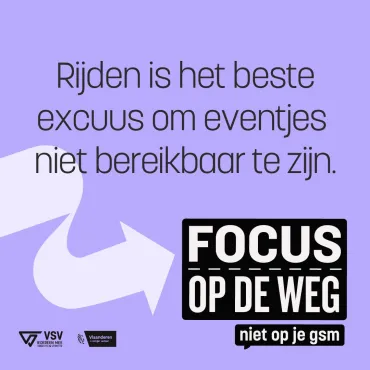 Focus op de weg