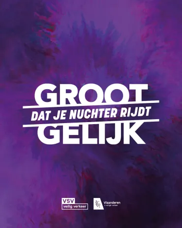Groot gelijk dat je nuchter rijdt