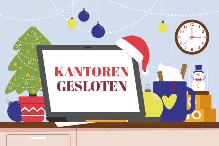 Kantoren gesloten