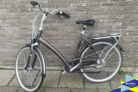Damesfiets Batavus achtergelaten aan Meos Maldegem - Referentienr. ME15321