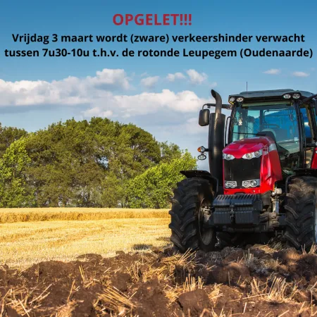 Verkeershinder landbouwbetoging