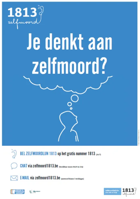 affiche zelfmoordlijn
