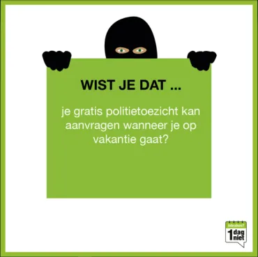 Foto 1 dag niet: vraag afwezigheidstoezicht aan