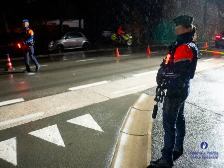 Grote controleactie in Halle-Vilvoorde