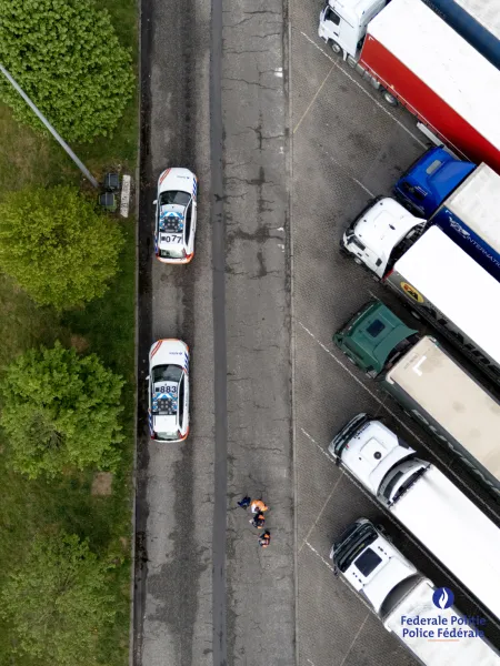 Action de contrôle nationale sur les parkings pour poids lourds : 243 chauffeurs n'avaient pas respecté le repos hebdomadaire ce week-end de Pâques 