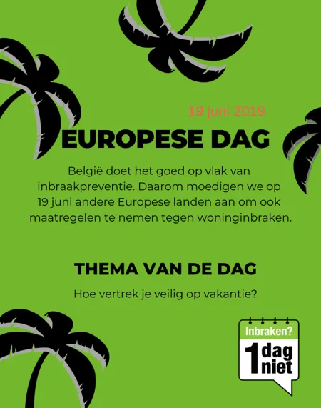 Nationale campagne 1dagniet breidt zich uit over Europ