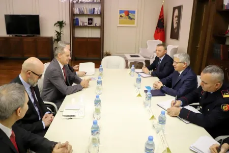 Delegation Police Federale en Albanie