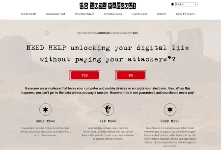 La Belgique publie les clés de cryptage d'un ransomware