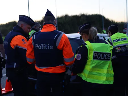 De La Panne à Tournai : grande action de contrôle intégrée contre la criminalité transfrontalière 