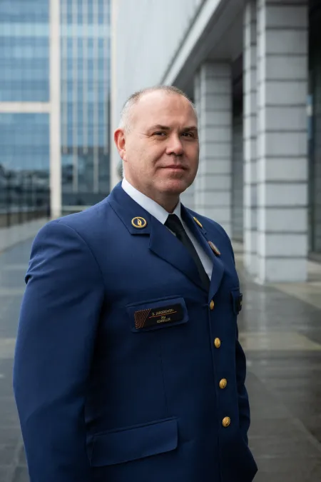 David Jaroszewski, conseiller stratégique du directeur général de la Police Judiciaire Fédérale (DGJ). 