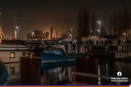Mooie synergie tussen de PZ Gent en de Scheepvaartpolitie Gent 