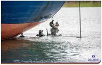 Les plongeurs de combat des unités spéciales de Lettonie, Lituanie, Finlande et de Belgique se sont entrainées ensemble lors de l’exercice “Xalamander” 