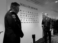 Un « Wall of Memory » en hommage aux policiers décédés