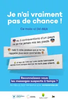 Je n'ai vraiment pas de chance! Faites le test de phising