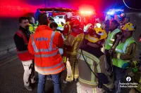 Antwerpse hulpdiensten houden grote oefening in Craeybeckxtunnel 