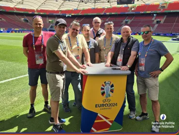 Een geslaagd EK voor onze politiemensen