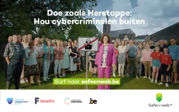 Tweefactorauthenticatie: volg het voorbeeld van Herstappe en word de veiligste gemeente!