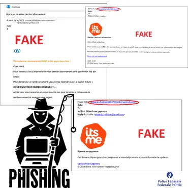 Die SNCB und Itsme sind Opfer von Identitätsdiebstahl