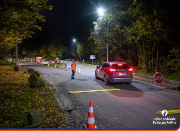 8 PV judiciaires dressés lors d'une vaste opération policière dans l'arrondisemment de Namur
