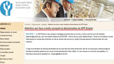 Surfons Tranquille: Le piège des mails utilisant l’identité de structures officielles  