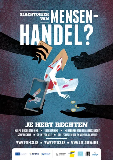 Slachtoffer van mensenhandel? Je hebt rechten!