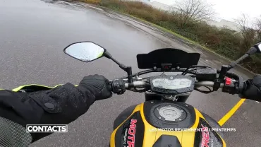 Contacts: Les motos reviennent au printemps
