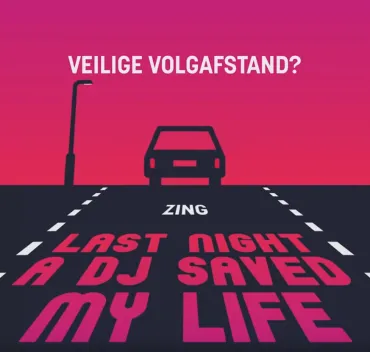 Hou een veilige volgafstand en … zing!
