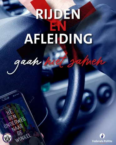 Afleiding achter het stuur