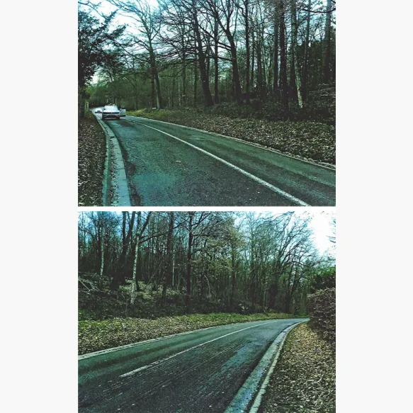 Accident et délit de fuite à Villers-la-Ville